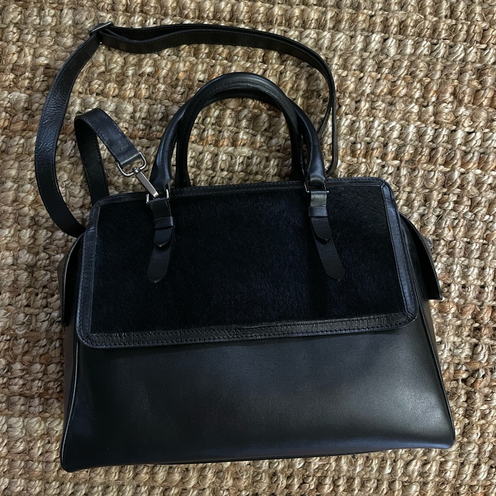 Calfskin-Leather Handbag